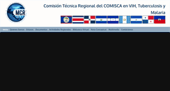 Desktop Screenshot of mcr-comisca.org
